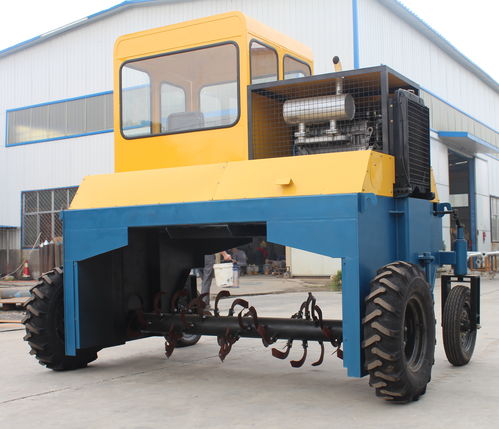 小型翻堆機(jī) 翻糞機(jī)糞污利用 奔多贏