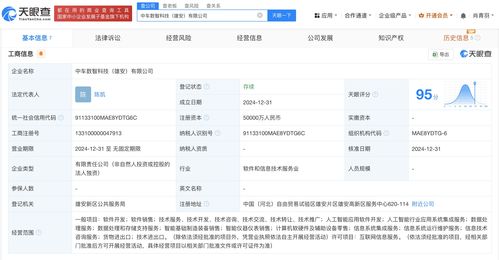 中國(guó)中車(chē)在雄安成立數(shù)智科技公司，助推人工智能行業(yè)集成服務(wù)